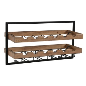 Range Bouteilles Home ESPRIT Noir Naturel 65 x 25 x 35 cm: Plus de 300.000 produits de grandes marques en vente directe à prix u