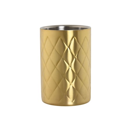 Refroidisseur de Bouteilles Home ESPRIT Doré Acier inoxydable 12 x 12 x 18 cm: Plus de 300.000 produits de grandes marques en ve