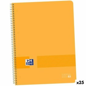 Cahier Oxford EUROPEANBOOK 1 Pêche A4+ 80 Volets 5 Pièces (25 Unités): Plus de 300.000 produits de grandes marques en vente dire