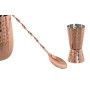 Coffret Cocktail Home ESPRIT Cuivre Intense Acier inoxydable 540 ml 8,5 x 8,5 x 11 cm: Plus de 300.000 produits de grandes marqu