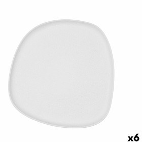 Assiette plate Bidasoa Fosil Blanc Céramique 26,3 x 25,5 x 2,4 cm (6 Unités): Plus de 300.000 produits de grandes marques en ven