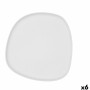 Assiette plate Bidasoa Fosil Blanc Céramique 26,3 x 25,5 x 2,4 cm (6 Unités): Plus de 300.000 produits de grandes marques en ven