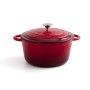 Casserole avec Couvercle Bidasoa Fierro Rouge Ø 24 cm 3,7 L (2 Unités): Plus de 300.000 produits de grandes marques en vente dir