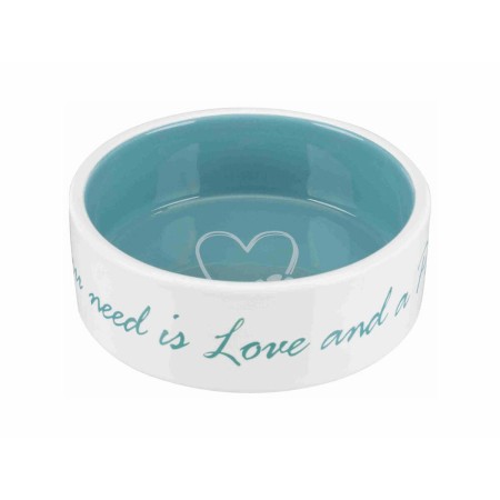 Mangeoire pour chiens Trixie Pet's Home Bleu Crème Ø 12 cm 300 ml: Plus de 300.000 produits de grandes marques en vente directe 