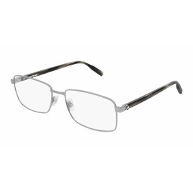 Monture de Lunettes Homme Montblanc MB0016O-006 Gris ø 59 mm: Plus de 300.000 produits de grandes marques en vente directe à pri