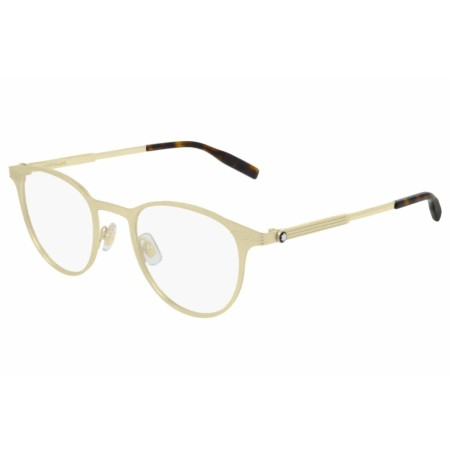 Monture de Lunettes Homme Montblanc MB0095O-002 Doré Ø 48 mm: Plus de 300.000 produits de grandes marques en vente directe à pri