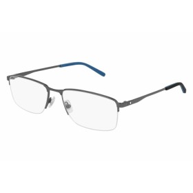 Monture de Lunettes Homme Montblanc MB0107O-005 Gris ø 58 mm: Plus de 300.000 produits de grandes marques en vente directe à pri