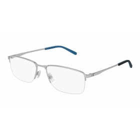 Monture de Lunettes Homme Montblanc MB0107O-006 Gris ø 58 mm: Plus de 300.000 produits de grandes marques en vente directe à pri