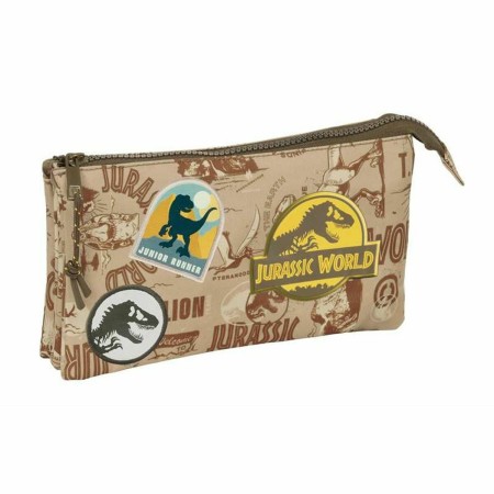 Trousse Fourre-Tout Triple Jurassic World Beige 22 x 12 x 3 cm: Plus de 300.000 produits de grandes marques en vente directe à p