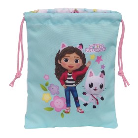 Sac à goûter Gabby's Dollhouse Bleu clair Polyester 300D 20 x 25 cm: Plus de 300.000 produits de grandes marques en vente direct