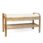 Banc à chaussures Vinthera Moa Beige Bois 90 x 33 x 50 cm: Plus de 300.000 produits de grandes marques en vente directe à prix u