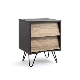 Table de Nuit Vinthera Moa Marron Gris 40 x 49,5 x 30 cm: Plus de 300.000 produits de grandes marques en vente directe à prix us