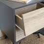 Table de Nuit Vinthera Moa Marron Gris 40 x 49,5 x 30 cm: Plus de 300.000 produits de grandes marques en vente directe à prix us