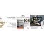 Table d'appoint Vinthera Moa Noir Beige 100 x 90 x 34 cm: Plus de 300.000 produits de grandes marques en vente directe à prix us