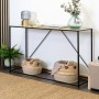 Table d'appoint Vinthera Moa Noir Beige 120 x 85 x 40 cm: Plus de 300.000 produits de grandes marques en vente directe à prix us