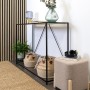 Table d'appoint Vinthera Moa Noir Beige 120 x 85 x 40 cm: Plus de 300.000 produits de grandes marques en vente directe à prix us