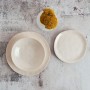 Assiette creuse Bidasoa Cosmos Blanc Céramique 20,5 cm (12 Unités): Plus de 300.000 produits de grandes marques en vente directe