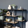 Pot de fleurs avec support Vinthera Moa Vert Métal 14,5 x 12,5 x 15 cm (12 Unités): Plus de 300.000 produits de grandes marques 