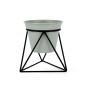 Pot de fleurs avec support Vinthera Moa Vert Métal 14,5 x 12,5 x 15 cm (12 Unités): Plus de 300.000 produits de grandes marques 