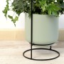 Pot de fleurs avec support Vinthera Moa Vert Métal 18 x 18 x 39 cm (6 Unités): Plus de 300.000 produits de grandes marques en ve