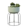 Pot de fleurs avec support Vinthera Moa Vert Métal 20 x 20 x 30 cm (6 Unités): Plus de 300.000 produits de grandes marques en ve
