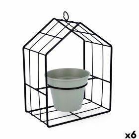 Pot de fleurs avec support Vinthera Moa Vert Métal 20 x 13 x 27 cm (6 Unités): Plus de 300.000 produits de grandes marques en ve