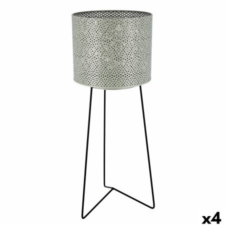 Pot de fleurs avec support Vinthera Moa Vert Métal 22 x 22 x 58 cm (4 Unités): Plus de 300.000 produits de grandes marques en ve