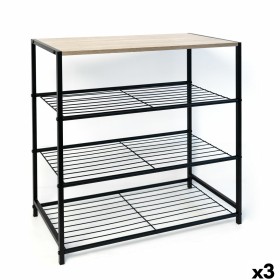 Meuble d'Appoint Vinthera Moa Métal Bois MDF 60 x 30 x 63,5 cm (3 Unités): Plus de 300.000 produits de grandes marques en vente 