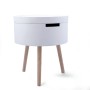 Table d'appoint Vinthera Moa Blanc Beige 38 x 43 cm (4 Unités): Plus de 300.000 produits de grandes marques en vente directe à p