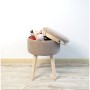 Tabouret avec rangement Vinthera Moa Bois 34 x 34 x 45 cm (2 Unités): Plus de 300.000 produits de grandes marques en vente direc