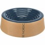 Mangeoire pour chiens Trixie BE NORDIC Beige Bleu foncé Ø 25 cm 800 ml: Plus de 300.000 produits de grandes marques en vente dir