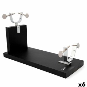 Support à jambon cru Quid Ebano Noir Bois 46 x 18 x 25 cm (6 Unités): Plus de 300.000 produits de grandes marques en vente direc