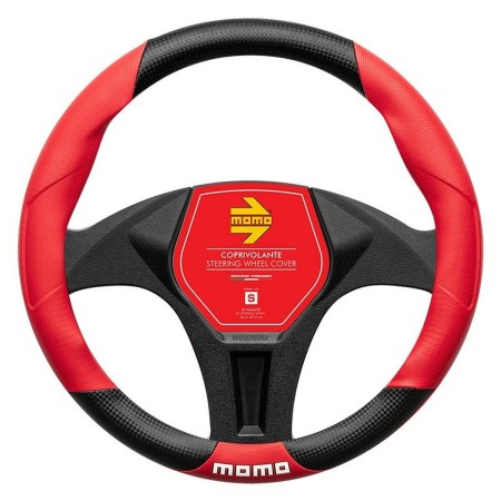 Housse pour volant MOMO MOMLSWC016BRS Noir/Rouge Ø 36 cm: Plus de 300.000 produits de grandes marques en vente directe à prix us
