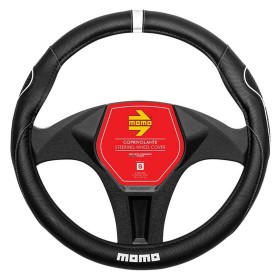 Housse pour volant MOMO MOMLSWC014BWS Noir/Blanc Ø 36 cm: Plus de 300.000 produits de grandes marques en vente directe à prix us