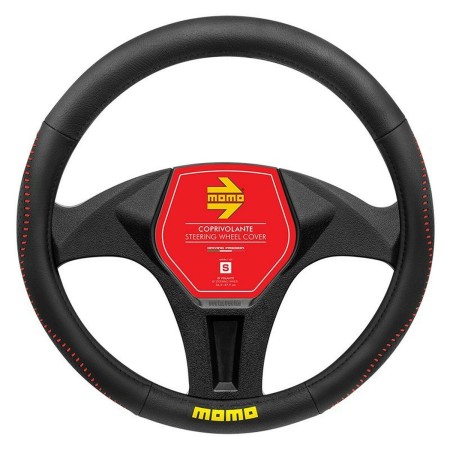 Housse pour volant MOMO MOMLSWC018BRS Noir/Rouge Ø 36 cm: Plus de 300.000 produits de grandes marques en vente directe à prix us