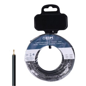 Câble électrique unifilaire EDM 28579 Noir 15 m h07z1-k: Plus de 300.000 produits de grandes marques en vente directe à prix usi