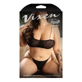 Ensemble de Lingerie Fantasy Lingerie Noir (Queen size): Plus de 300.000 produits de grandes marques en vente directe à prix usi