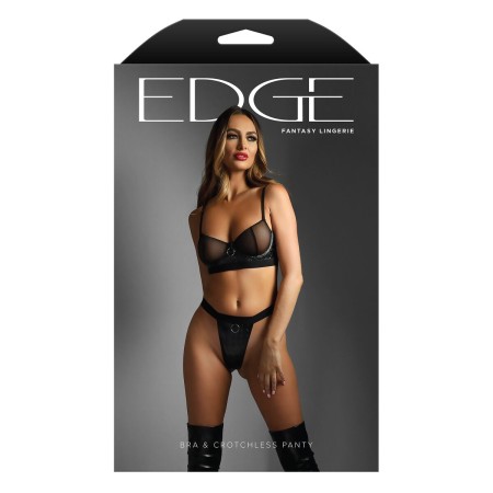 Ensemble de Lingerie Fantasy Lingerie Noir (M/L): Plus de 300.000 produits de grandes marques en vente directe à prix usine sur 