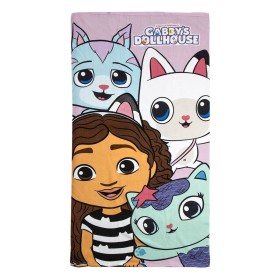 Serviette de plage Gabby's Dollhouse Multicouleur 70 x 140 cm: Plus de 300.000 produits de grandes marques en vente directe à pr