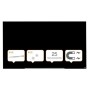 Tableau magnétique Nobo Impression Pro Noir Verre 190 x 100 cm: Plus de 300.000 produits de grandes marques en vente directe à p