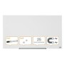 Tableau magnétique Nobo Impression Pro Blanc Verre 126 x 71 cm: Plus de 300.000 produits de grandes marques en vente directe à p
