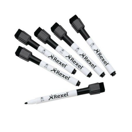 Marqueur pour tableau blanc Nobo Noir 6 Unités (6 Unités): Plus de 300.000 produits de grandes marques en vente directe à prix u