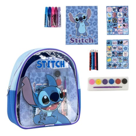 Sac à Dos pour Enfant à Dessiner Stitch Bleu 22 x 23 x 7 cm: Plus de 300.000 produits de grandes marques en vente directe à prix