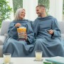 Couverture à Manche Double avec Poche Centrale Doublanket InnovaGoods: Plus de 300.000 produits de grandes marques en vente dire