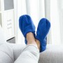 Chaussons Chauffants Micro-ondes InnovaGoods Bleu: Plus de 300.000 produits de grandes marques en vente directe à prix usine sur