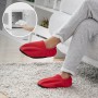 Chaussons Chauffants Micro-ondes InnovaGoods Rouge: Plus de 300.000 produits de grandes marques en vente directe à prix usine su