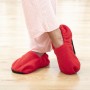 Chaussons Chauffants Micro-ondes InnovaGoods Rouge: Plus de 300.000 produits de grandes marques en vente directe à prix usine su
