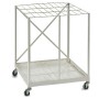Présentoir de comptoir Blanc Acier (49,5 x 80 x 66 cm): Plus de 300.000 produits de grandes marques en vente directe à prix usin