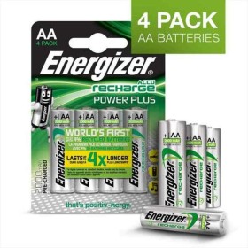 Piles Rechargeables Energizer Accu Recharge Power Plus 2000 AA BP4 1,2 V AA HR6 (4 Unités): Plus de 300.000 produits de grandes 