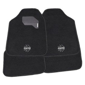 Set de tapis de voitures MOMO MOMLCM015BW Blanc/Noir 4 uds: Plus de 300.000 produits de grandes marques en vente directe à prix 